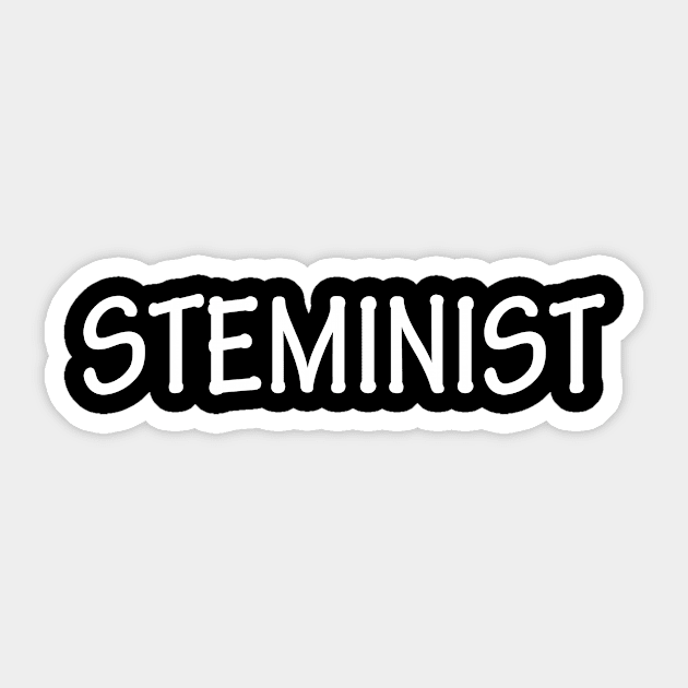 Steminist Sticker by sandyrm